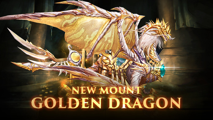 Win the Gorgeous Mount – Golden Dragon at Gabrielle's Gift