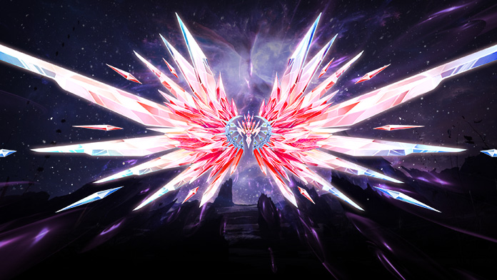 Get the gorgeous Wings – Heart of Crystal at Lucky Tree