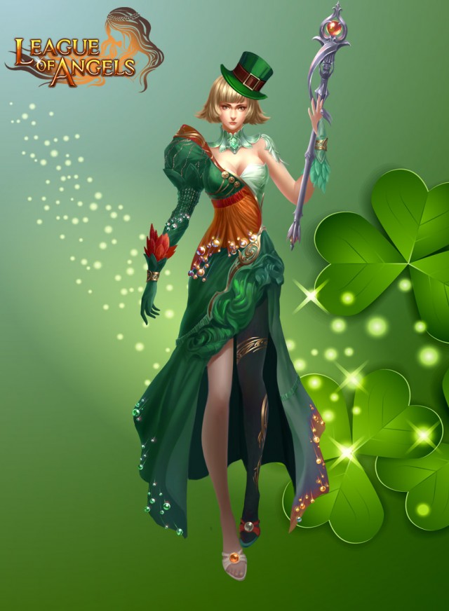 League of Angels Leprechaun Costume