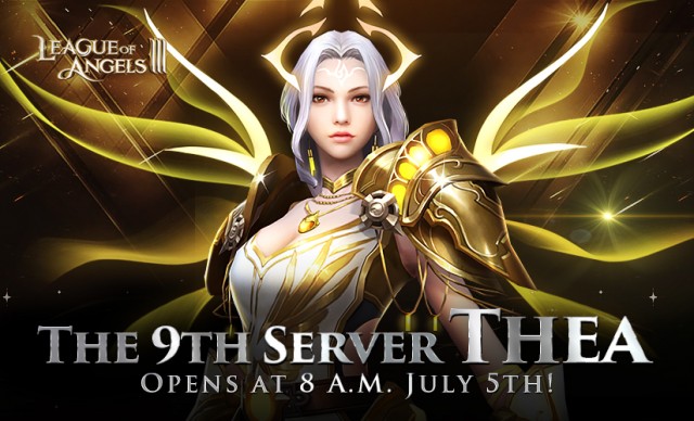 New Server for League of Angels III Launches at 8 A.M. July 5th!