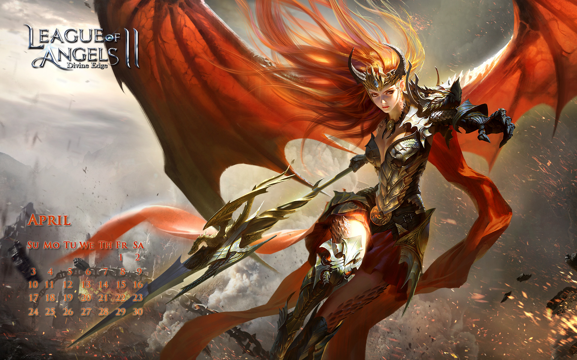 League Of Angels Ii Wallpaper丨gtarcade Loa2 Official Site