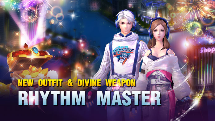 Get New Outfit & Divine Weapon Skin – Rhythm Master