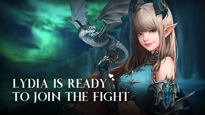 LYDIA IS READY TO JOIN THE FIGHT