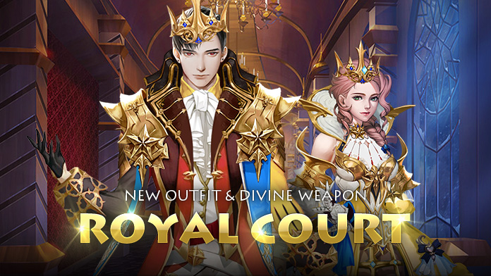 Get the Outfit & Divine Weapon - Royal Court at Treasure Day