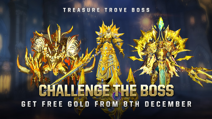 Treasure Trove Boss System – Challenge Bosses to Recycle Free Gold