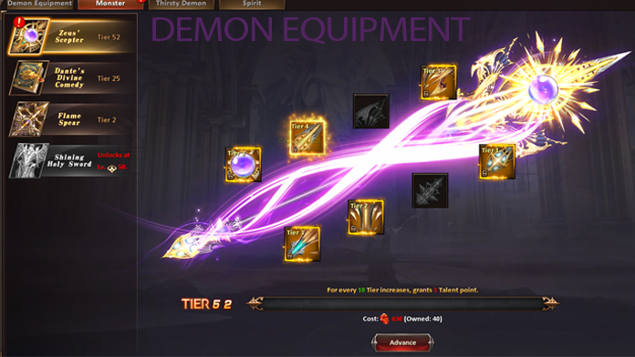 New System – Demon Equipment Is Released Now!