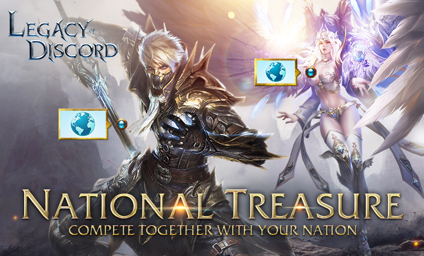 Nueva actualización y tesoro nacional