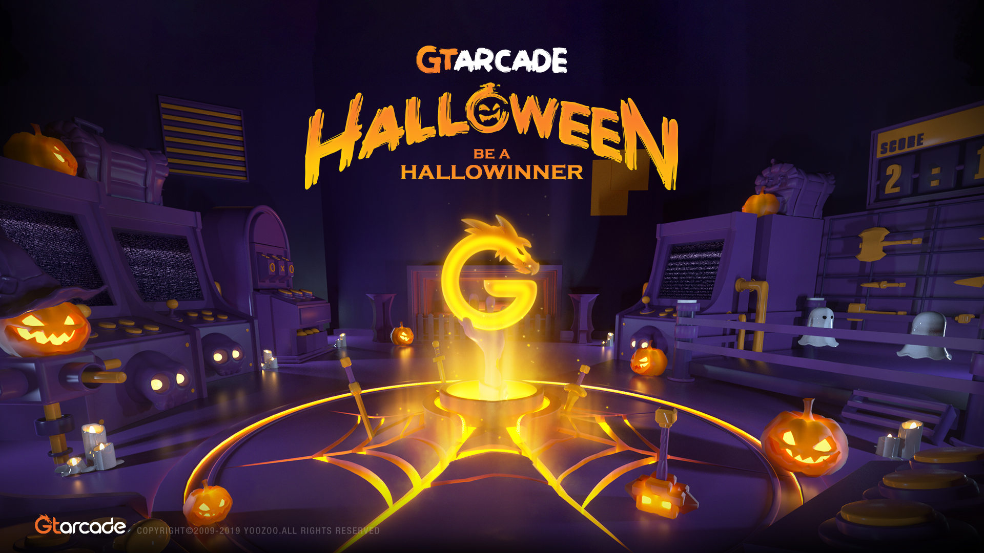 GTarcade Halloween Video